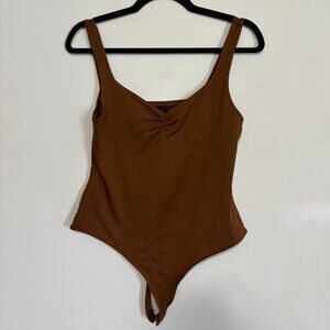 Forever 21 Brown Bodysuit - Size Large